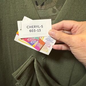 LuLaRoe Olive Green Cardigan